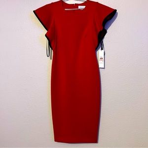 Women’s Red Pencil Dress